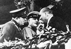 Exchanges on the concept of a Balkan Federation during the visit of Voroshilov, a vision of Atatürk's which was never achieved