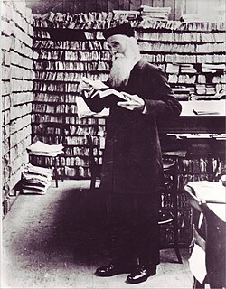 James Murray in the Scriptorium at Banbury Road