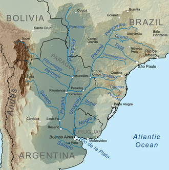 The Río de la Plata basin
