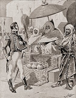 William Bainbridge pays tribute to the dey of Algiers