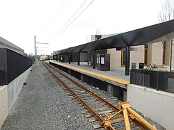 Current 2014 station platform