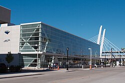 Milwaukee Intermodal Station is the city's intercity bus and train station.