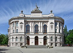 Main building of Warsaw University of Technology