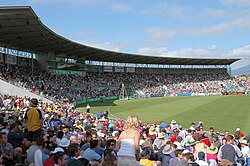 Bellerive Oval hosts cricket and Australian rules football, Tasmania's two most popular spectator sports.