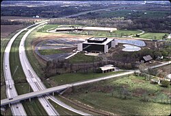 Company headquarters in Dublin, Ohio, 1981