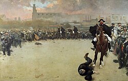 The Charge by Ramon Casas (1899)