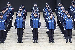 Municipal police agents from the 2018 promotion