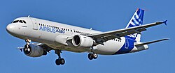 Airbus A320, the company's best-selling airliner