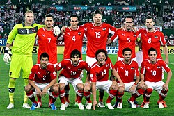 Austria vs. Germany in 2014 World Cup qualification, 11 September 2012.