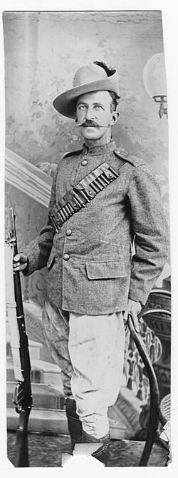 A typical British soldier. Corporal Alexander Turnbull of Kitchener's Fighting Scouts