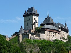 Medieval castle Karlštejn