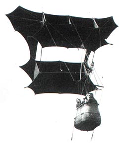 Man-lifting War Kite designed by Cody
