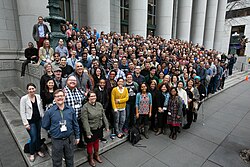 Foundation staff in January 2019