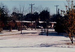 Snow in Jacksonville, Florida