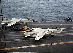 VF-33 F-8Es on Enterprise, 1964.