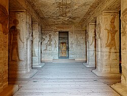 Interior of the Small Temple