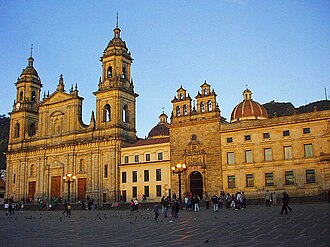 Bolívar Square and the cathedral