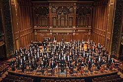 NEC Youth Philharmonic Orchestra with director David Loebel
