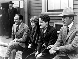 The first million-dollar partners: Fairbanks, Pickford, Chaplin and Griffith