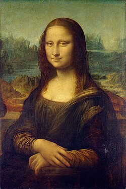 Mona Lisa (1503–1519) by Leonardo da Vinci is one of the world's most recognizable paintings.