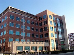The Dallas Police headquarters in the Cedars neighborhood