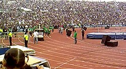 25,000 in attendance at a Monterrey training session.[49]