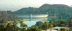 Lake Hollywood in the Santa Monica Mountains