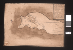 The Portuguese fortress São Sebastião on Mozambique Island.