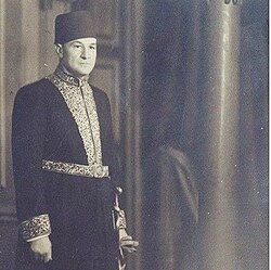 Aziz Pasha Abaza of the House of Abaza, Egypt's largest aristocratic family.