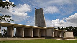 The Kranji War Memorial, a Second World War memorial in Singapore, commemorating 24,306 casualties