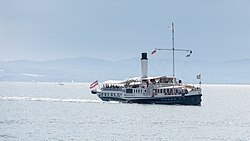 SS Hohentwiel, the last paddle steamer