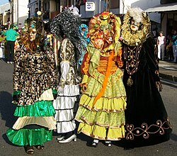 Touloulous in the Cayenne streets in 2007.