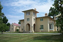 Blandwood Mansion and Gardens in Greensboro, North Carolina