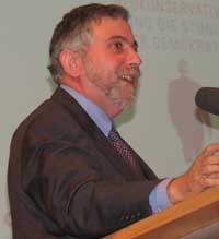 Nobel Prize–winning economist Paul Krugman called the 2015 restatement of Ireland's national accounts, as a result of the Q1 2015 restructuring of Apple's BEPS tools, "leprechaun economics".