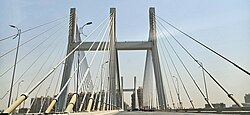 Rod El Farag Axis Bridge in Cairo