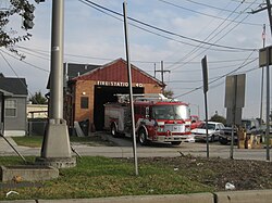 Fire Station 40 in the Algiers section of New Orleans