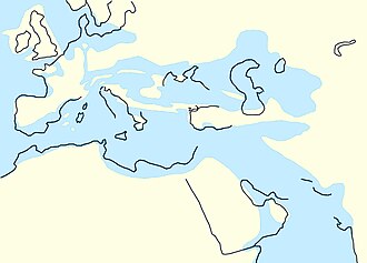 Neotethys during the Oligocene (Rupelian, 33.9–28.4 mya)