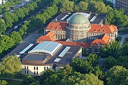 The main building of the University of Hamburg
