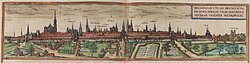 Brunswick in the 16th century, from the Civitates orbis terrarum by Georg Braun and Frans Hogenberg[18]