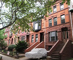 Row houses in Crown Heights North Historic District, Brooklyn