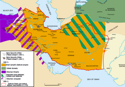 In 1501–02, most of the Eastern Armenian territories, including Yerevan, were conquered by the emerging Safavid dynasty of Iran led by Shah Ismail I.