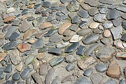 Old Savannah cobblestones, Historic District