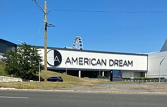 American Dream shopping and entertainment complex hosts approximately 200 commercial tenants as of December 2021.[18]