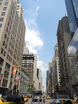 Fifth Avenue in Midtown Manhattan is the most expensive shopping street in the world.[361]
