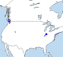 Habitat Map in North America