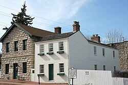 Mark Twain's boyhood home in Hannibal