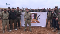 Syrian National Army fighters during the Battle of al-Bab