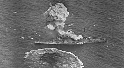 Bombing tests which sank SMS Ostfriesland (1909), September 1921