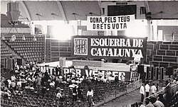 Public act of Left of Catalonia–Democratic Electoral Front (1977)