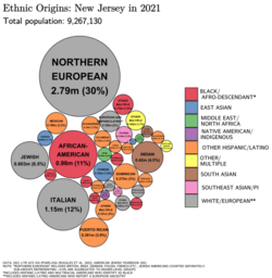 Ethnic origins in New Jersey